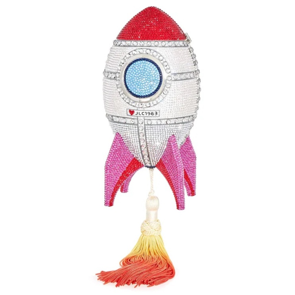 Judith Leiber Rocket Ship Clutch Bag